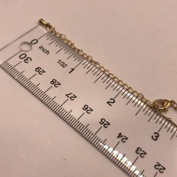 Gold-Tone Druzy Pendant Necklace - Picture 9 of 12